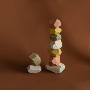 Balancing Stones - Pastel by Min Min | City Hall