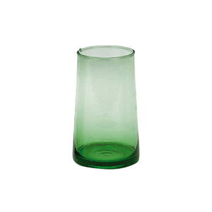 Coneshaped Green - XL by Moroccan Glassware | City Hall