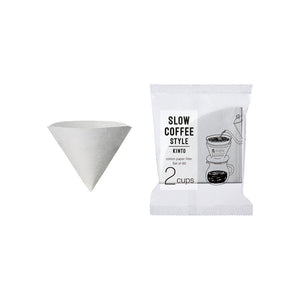 Cotton Paper Filter Set x 60 - 2 Cups by Kinto | City Hall
