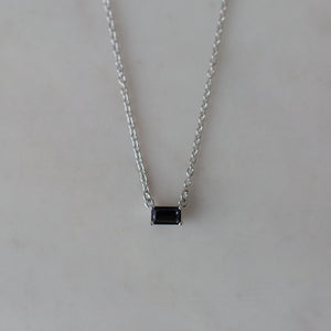 You Rock Necklace Black - Silver by Sophie | City Hall