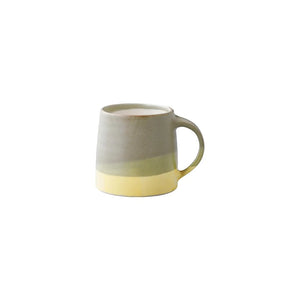 Moss Green and Yellow Mug - 320ml