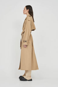 Bentley Classic Cotton Trench Coat - Sandstone