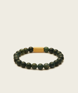 Abundant Beginnings Bracelet with Moss Agate