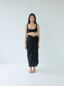 Sarong | Black Check