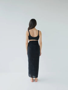 Sarong | Black Check