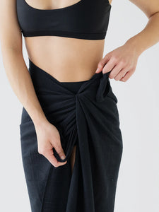 Sarong | Black Check
