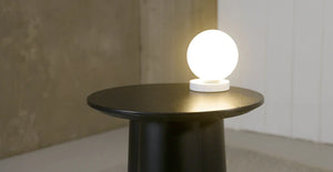 Yuri Table Lamp - Cashmere