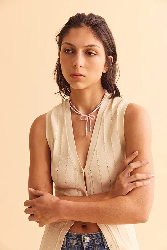 Vera Vest | Cream