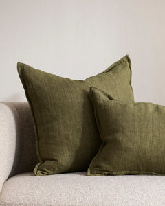 Cassia Cushion 55 x 55 | Military | Feather Filled