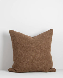 Cyprian Cushion with Feather - Cocoa 50 x 50cm