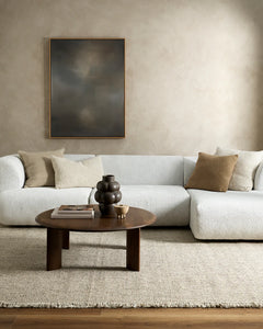 Cyprian Cushion 60 x 60 | Oatmeal | Feather Inner