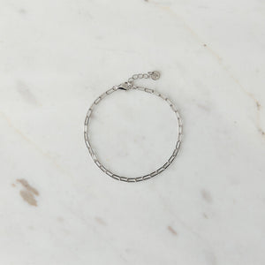 Mini Link Bracelet - Silver