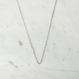 Mini Link Necklace - Silver