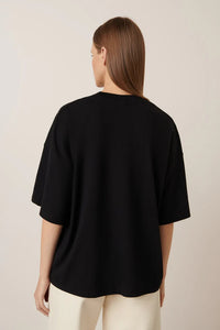 Oversized Boxy Tee | Black