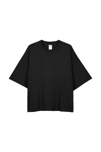 Oversized Boxy Tee | Black