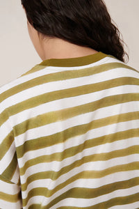 Oversized Boxy Tee | Brushstroke