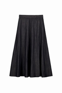 Rotation Skirt | Black Ecru