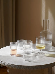 Ripple Verrines x 4 - Clear