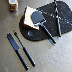 Pebble Cheese Fork Blk