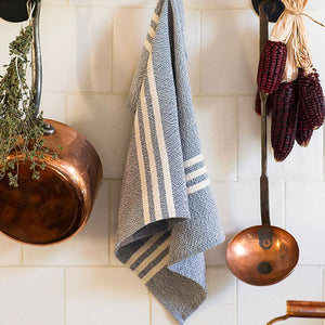 Barrydale Weavers Hand Towel - Charcoal by Barrydale Weavers | City Hall