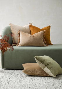 Este Cushion Polyester inner - Nougat 35x53cm by Furtex | City Hall