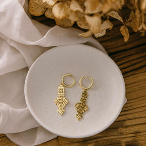 Florence Earrings - Gold by Silver Linings Collective | City Hall