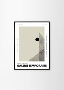 Framed Studio Paradissi, Galerie Temporaire 29 - 30 x 40 by The Poster Club | City Hall