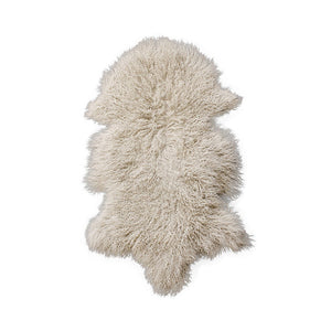 Meru Tibetan Lamb Skin - Oatmeal by Furtex | City Hall