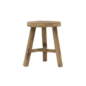 Parq Stool Natural - Round by Hawthorne | City Hall