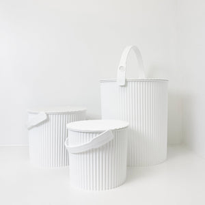 Super Bucket 8Ltr White by Hachiman | City Hall
