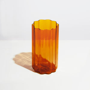Wave Vase - Amber by Fazeek | City Hall